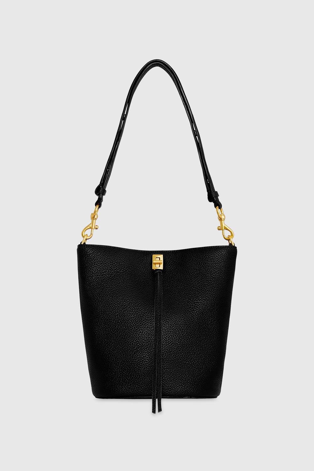 REBECCA MINKOFF deals Nanine Small Studded Drawstring Bucket Crossbody Bag $278