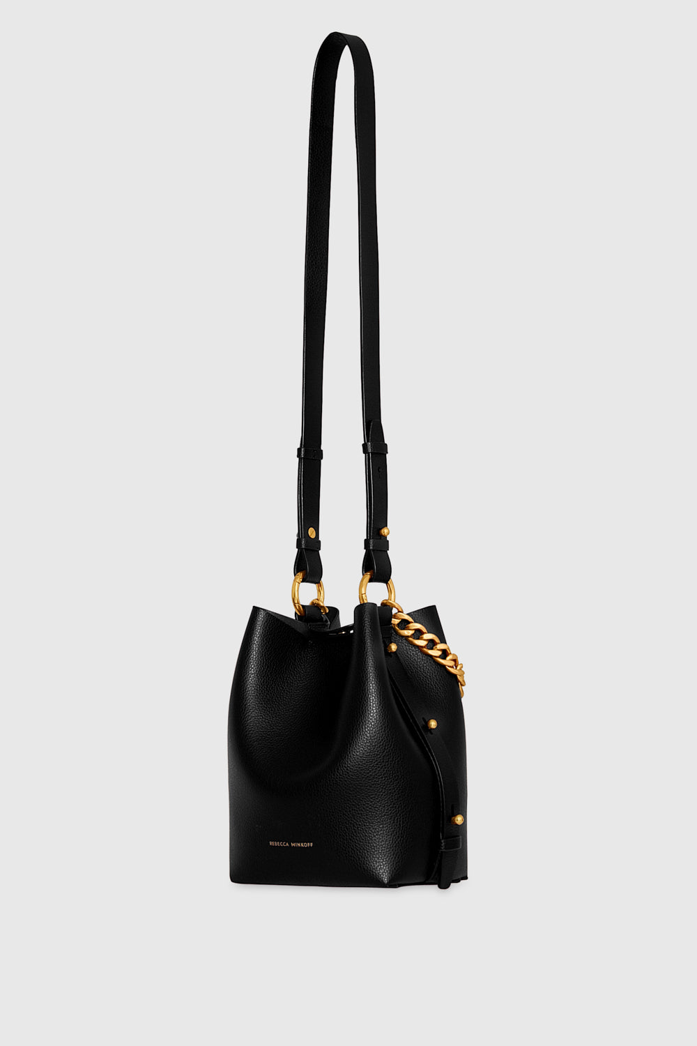 Rebecca Minkoff Kate Small Bucket Bag in Black