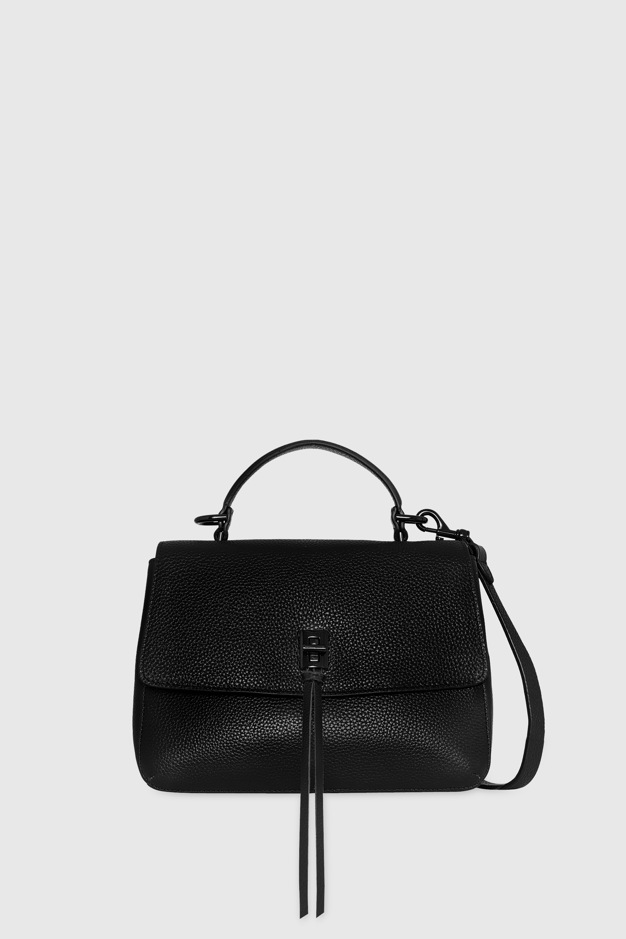 Rebecca Minkoff Darren Top Zip Leather Crossbody Bag