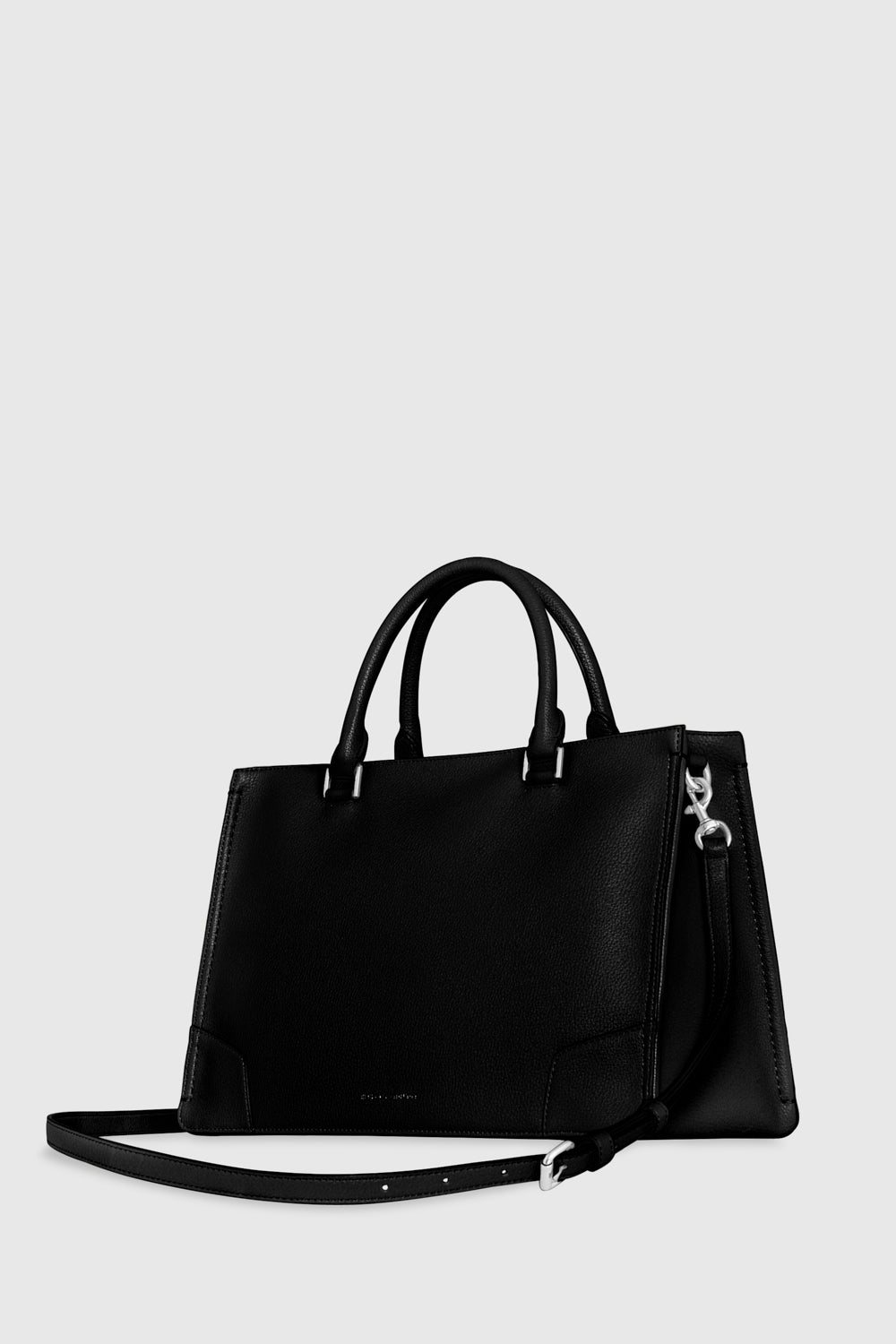 Rebecca Minkoff Regan Satchel Bag in Black