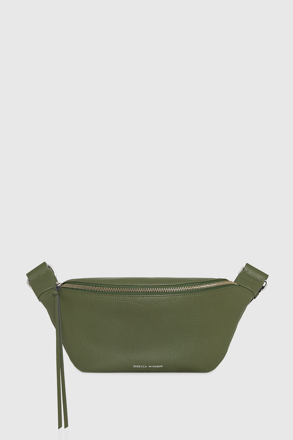 Bree web strap store leather belt bag