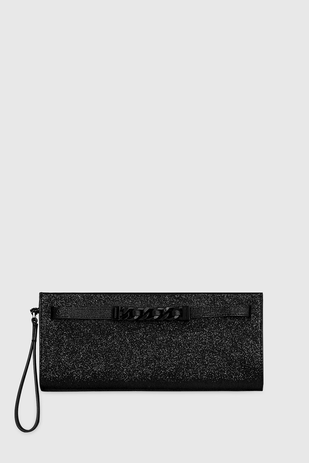 Rebecca minkoff black clutch on sale