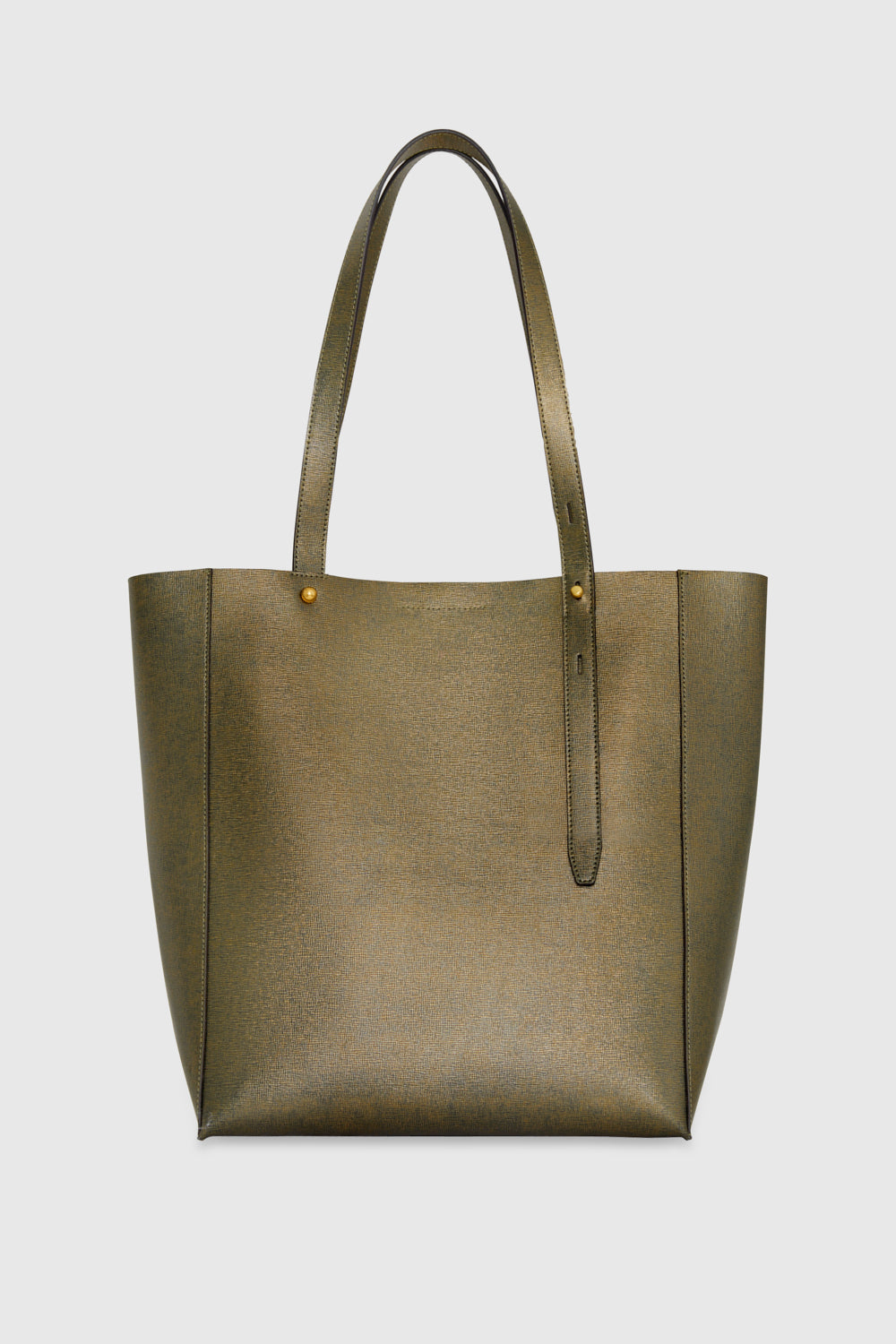 Rebecca Minkoff Stevie North South Tote Bag in Gold