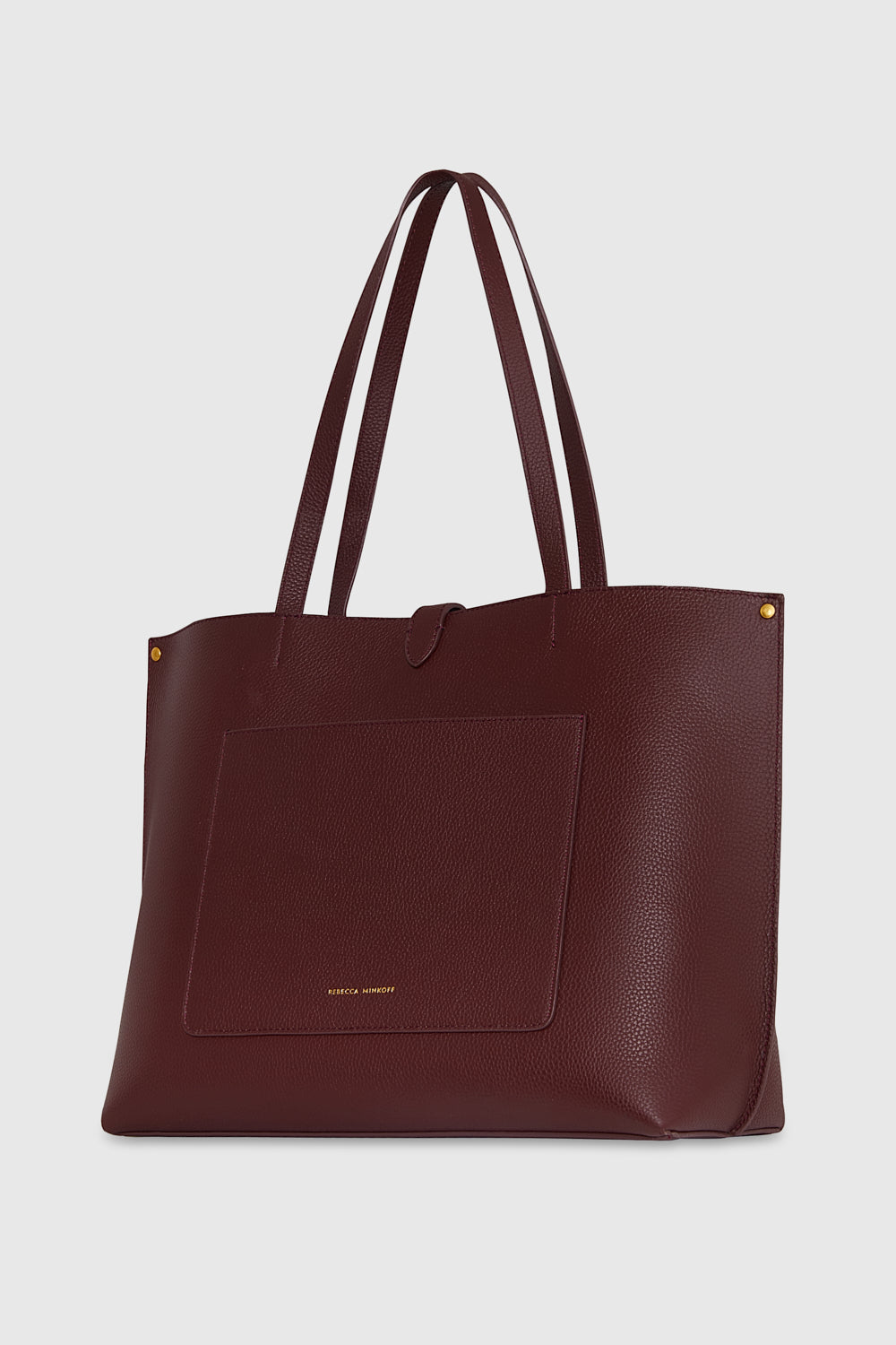 Rebecca minkoff signature leather tote sale