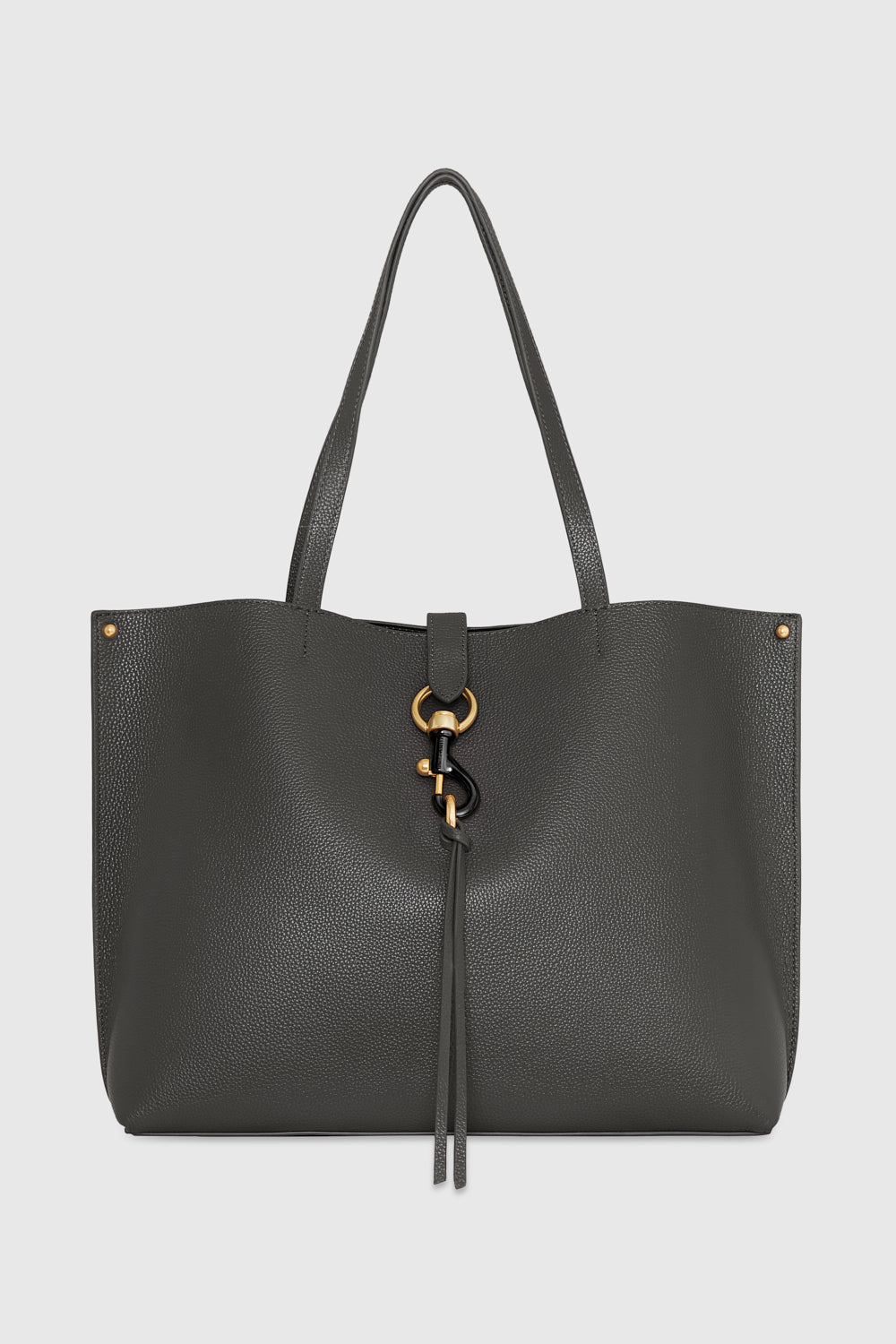 Rebecca Minkoff Grey cheapest Leather Tote Bag