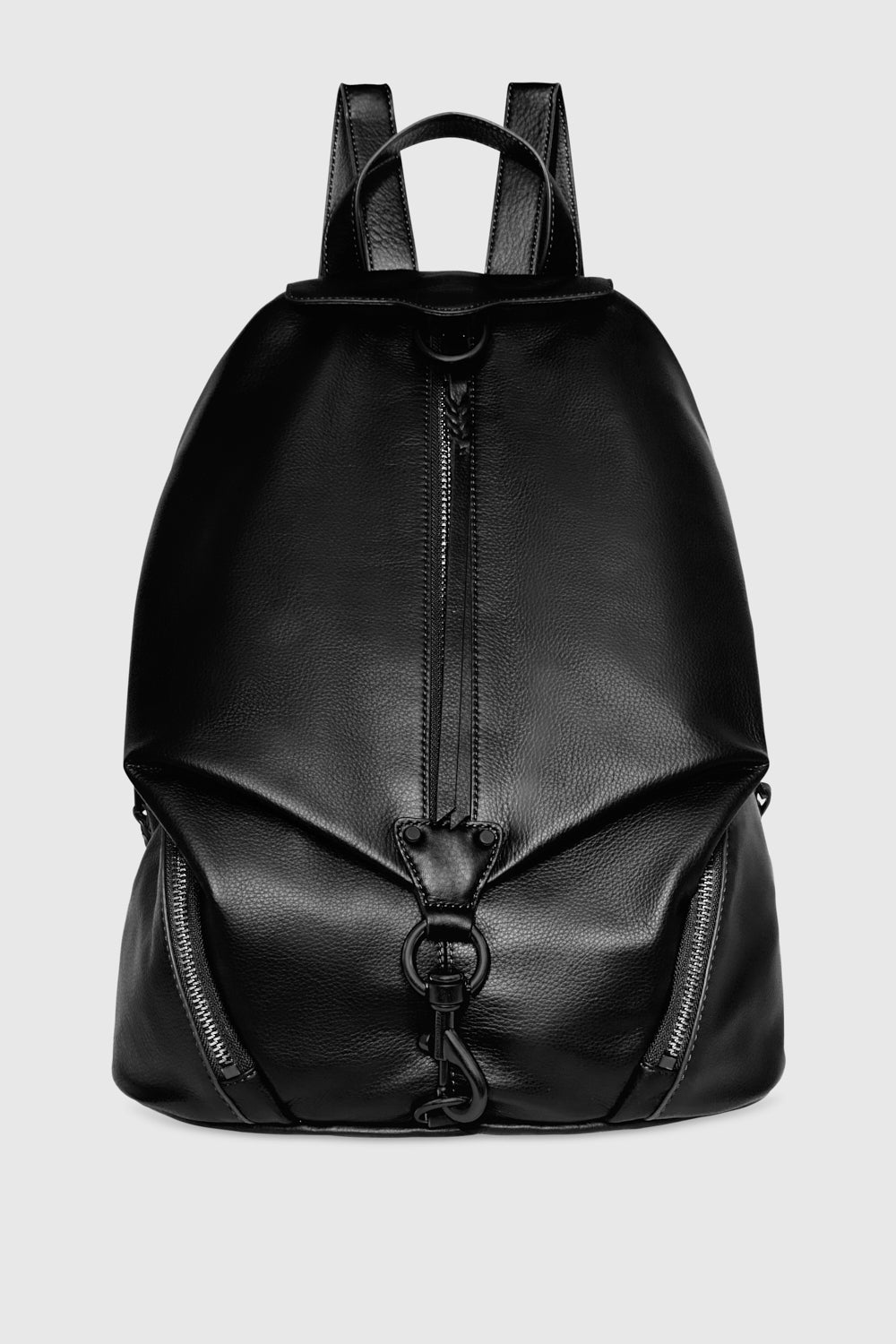 Rebecca Minkoff Julian Jumbo Leather Backpack Black