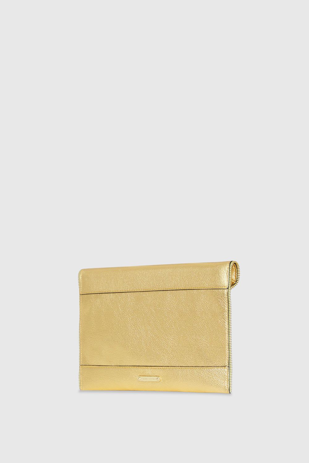 Leo Clutch with Chain Strap - Solid Gold - Rebecca Minkoff