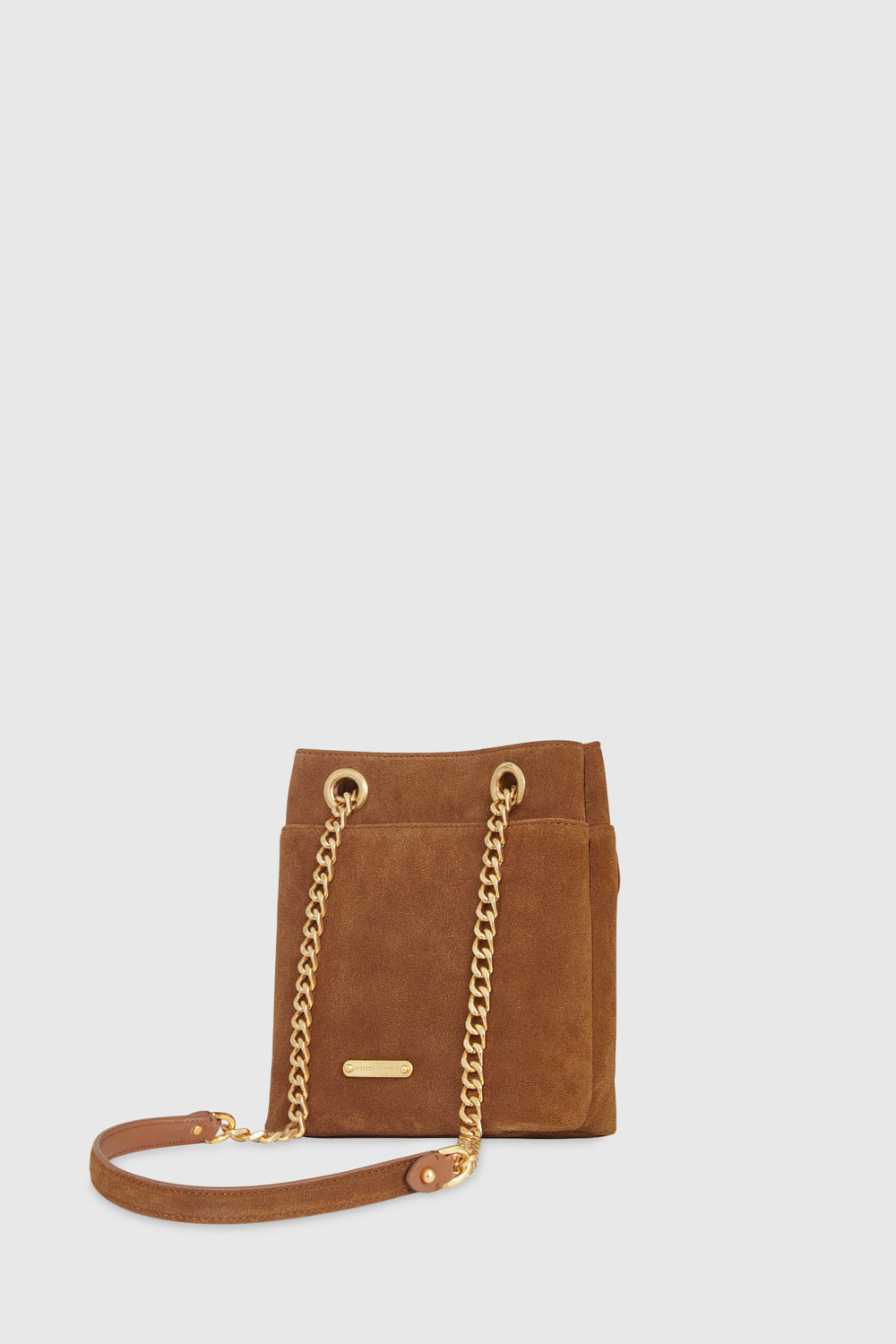 Rebecca Minkoff Edie Fringe Quilt Suede Crossbody Bag