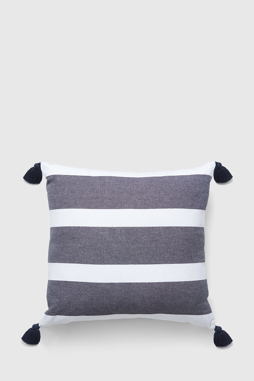 The Holiday Aisle® Irland Striped Polyester Throw Pillow