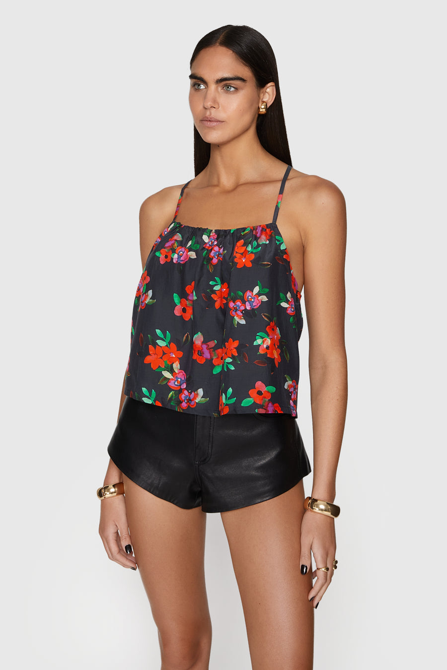 Gathered Tank Top