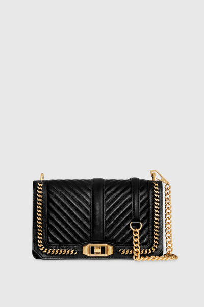 Rebecca minkoff chevron quilted small love crossbody online