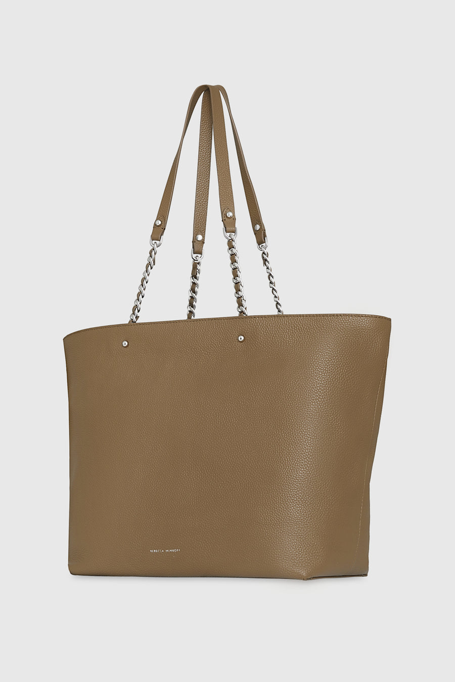 Top Zip Chain Tote