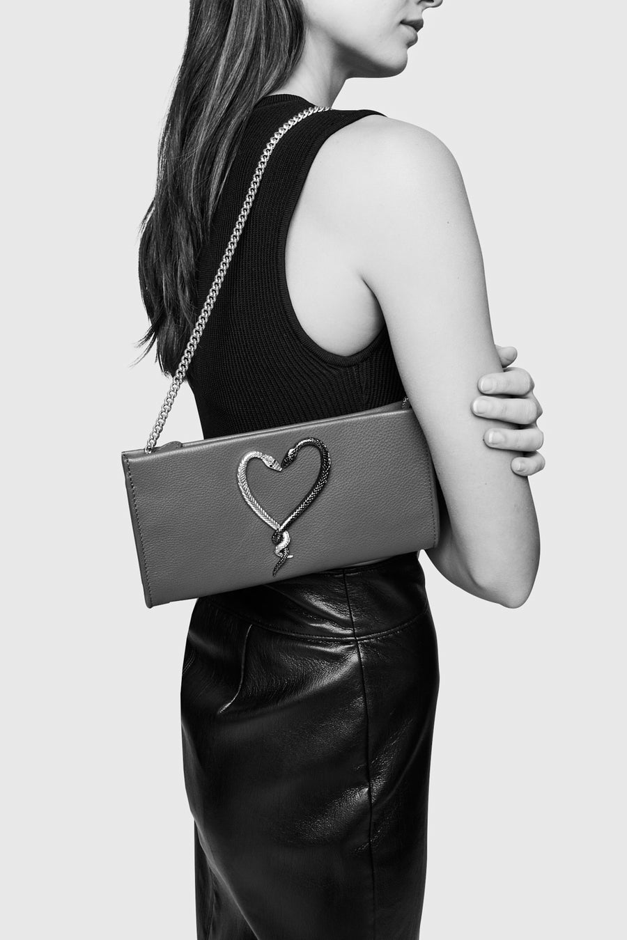 Year Of The Snake Heart Clutch