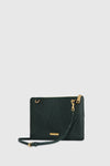 Edie Embossed Top Zip Crossbody