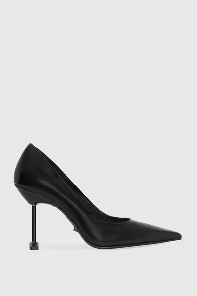 Head Over Heels By Dune Addyson Black Heeled Court Shoes | ASOS
