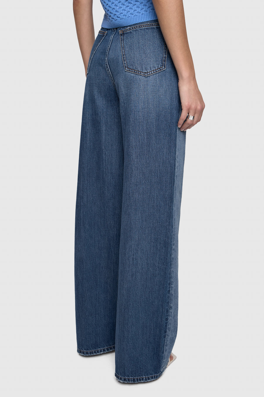 Thea Denim Wide Leg Pant