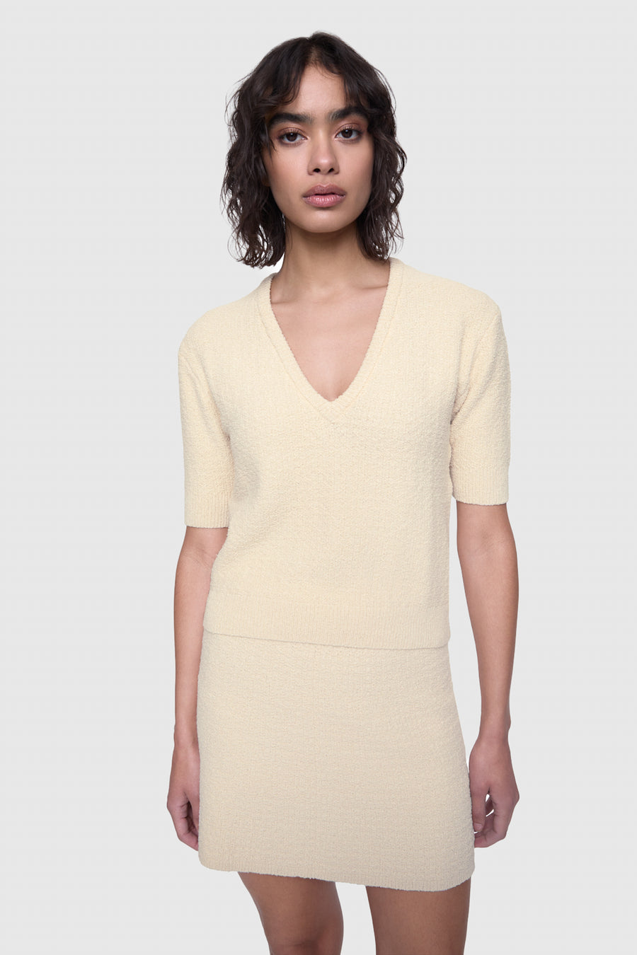 Audrey Short Sleeve Sweater