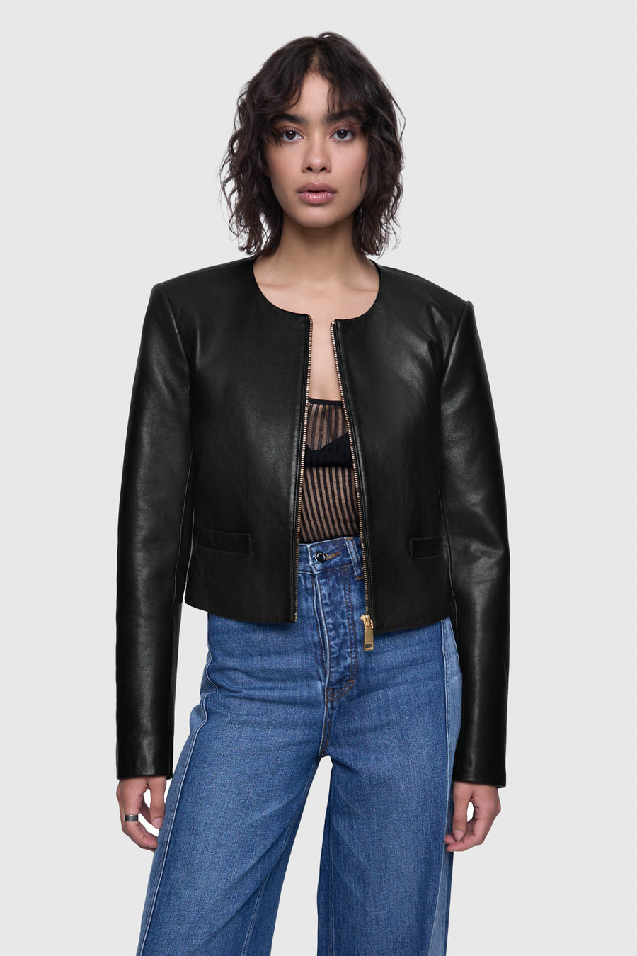 Paige Crop Zip Jacket