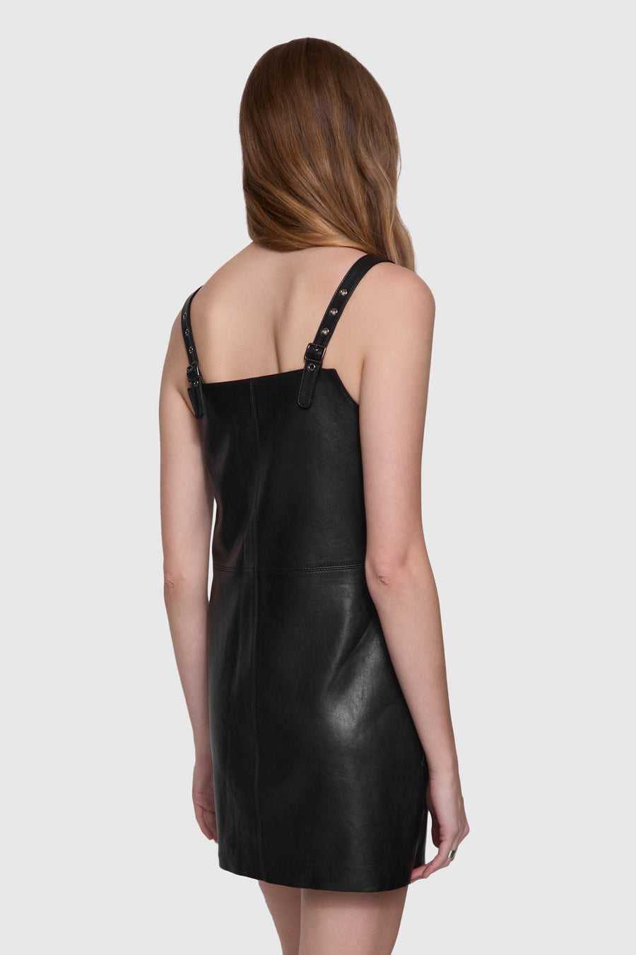 Harper Lamb Leather Dress