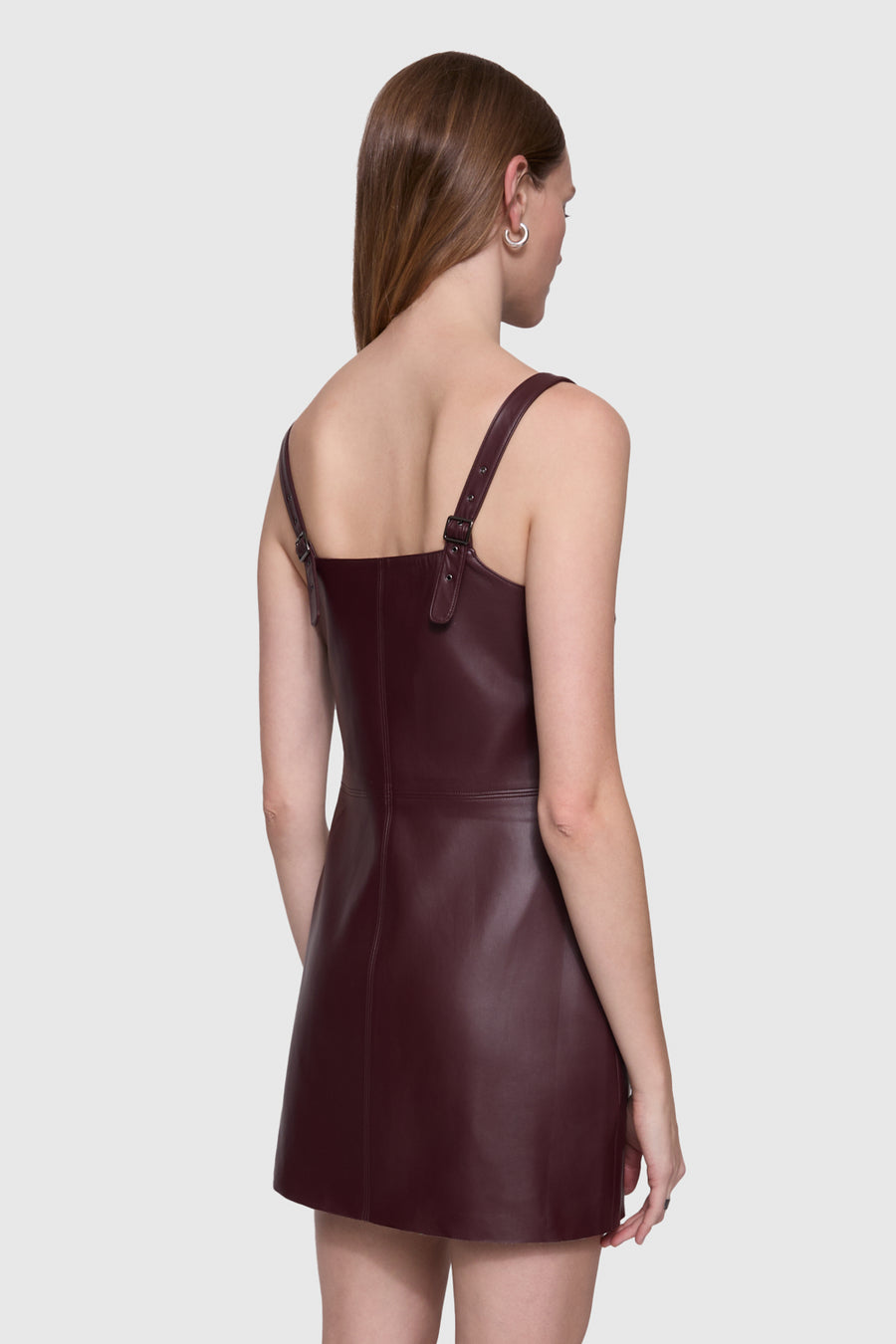 Harper Faux Leather Dress