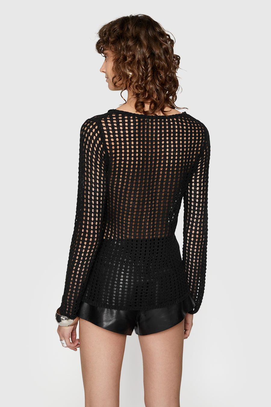 Katelin Mesh Sweater