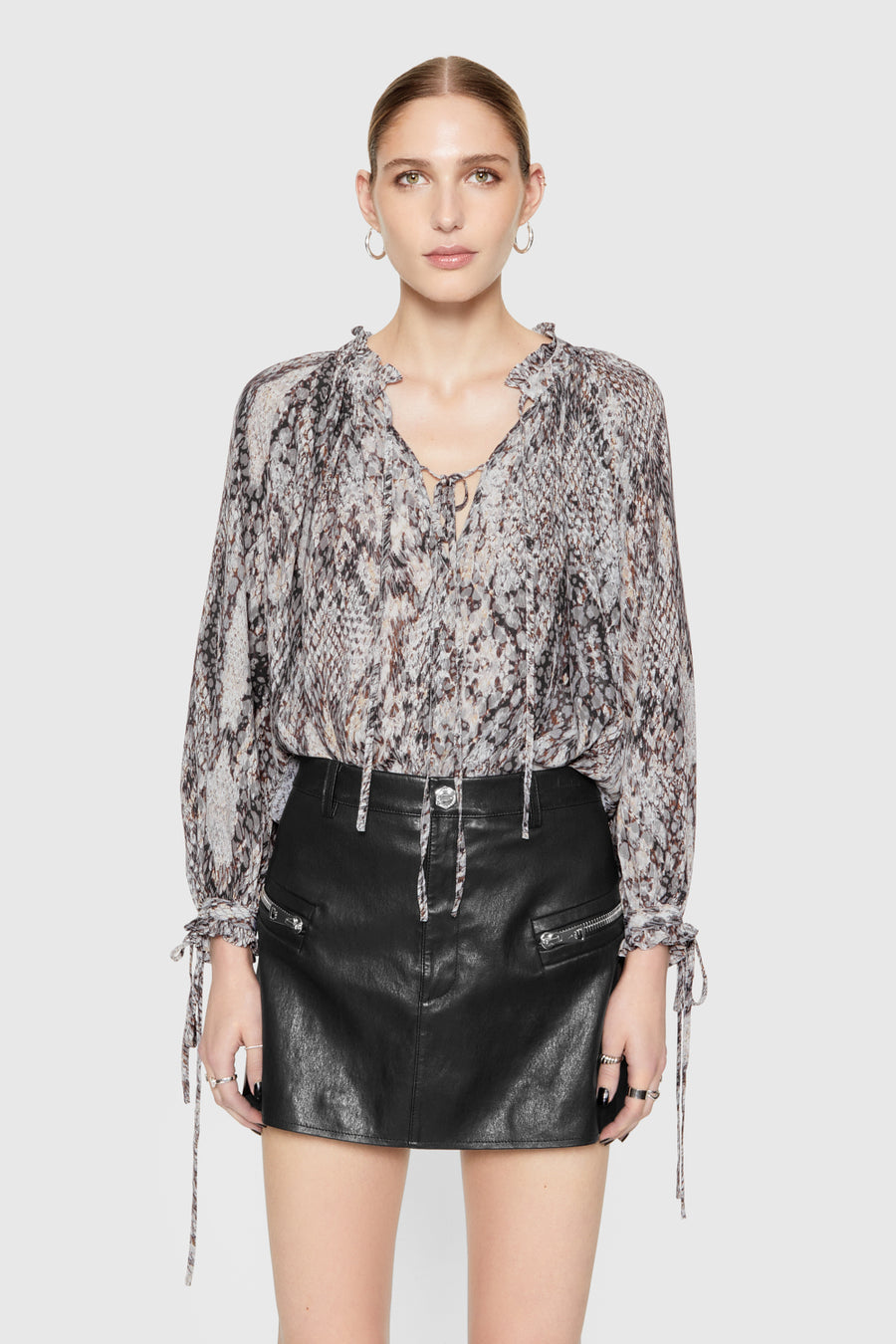 Rosalie Printed Blouse