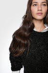 Henley Lurex Sweater