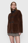 Shearling Toggle Jacket