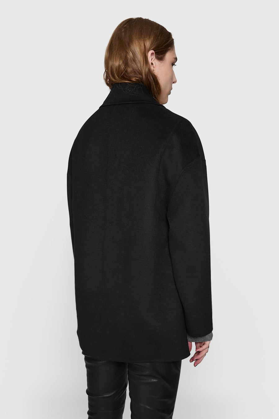 Double Face Wool Peacoat