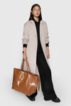 Double Face Wool Belted Wrap Coat