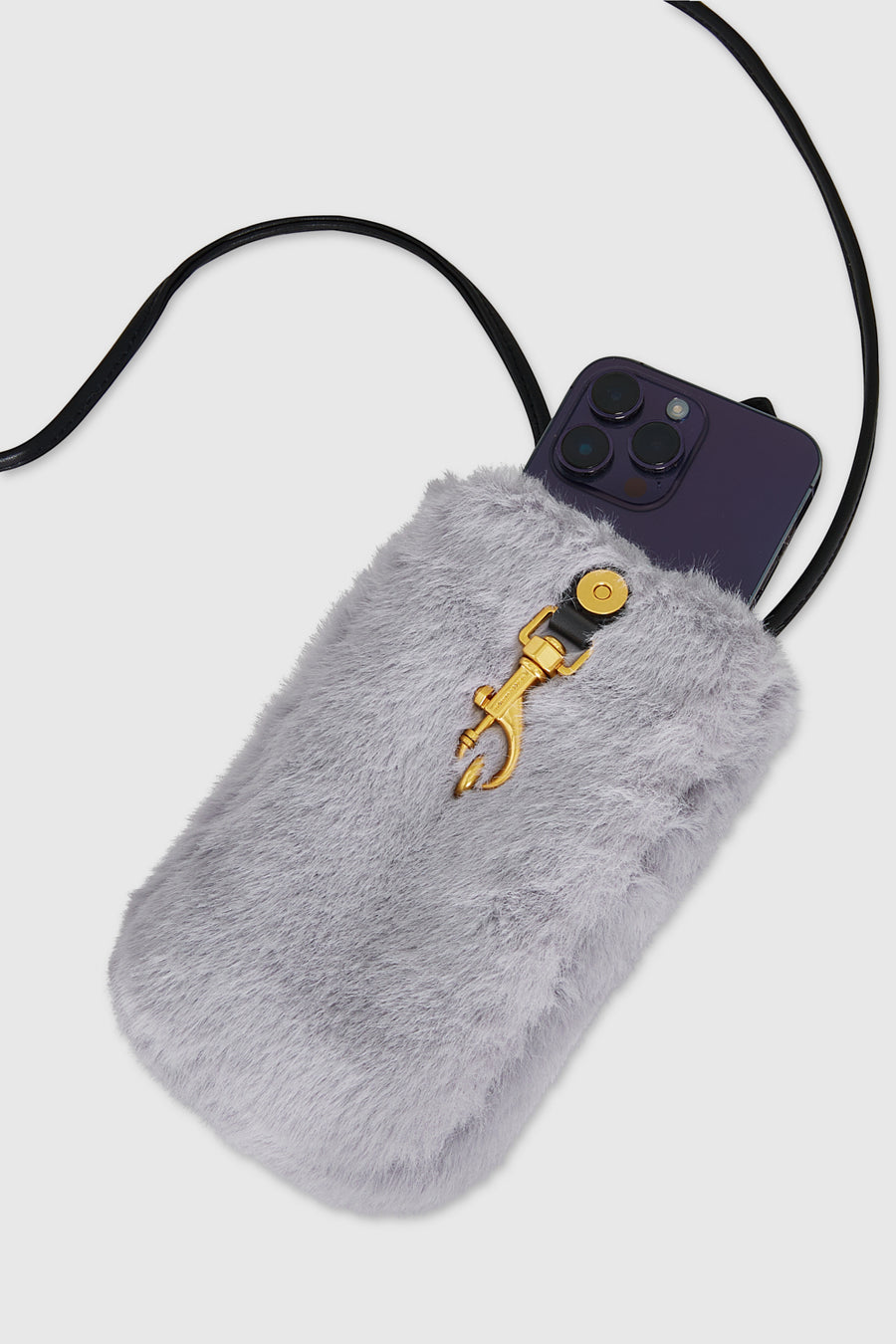 Fur Phone Crossbody