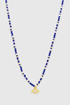 Evil Eye Seed Bead Necklace