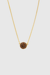 Horseshoe Semi Charm  Necklace