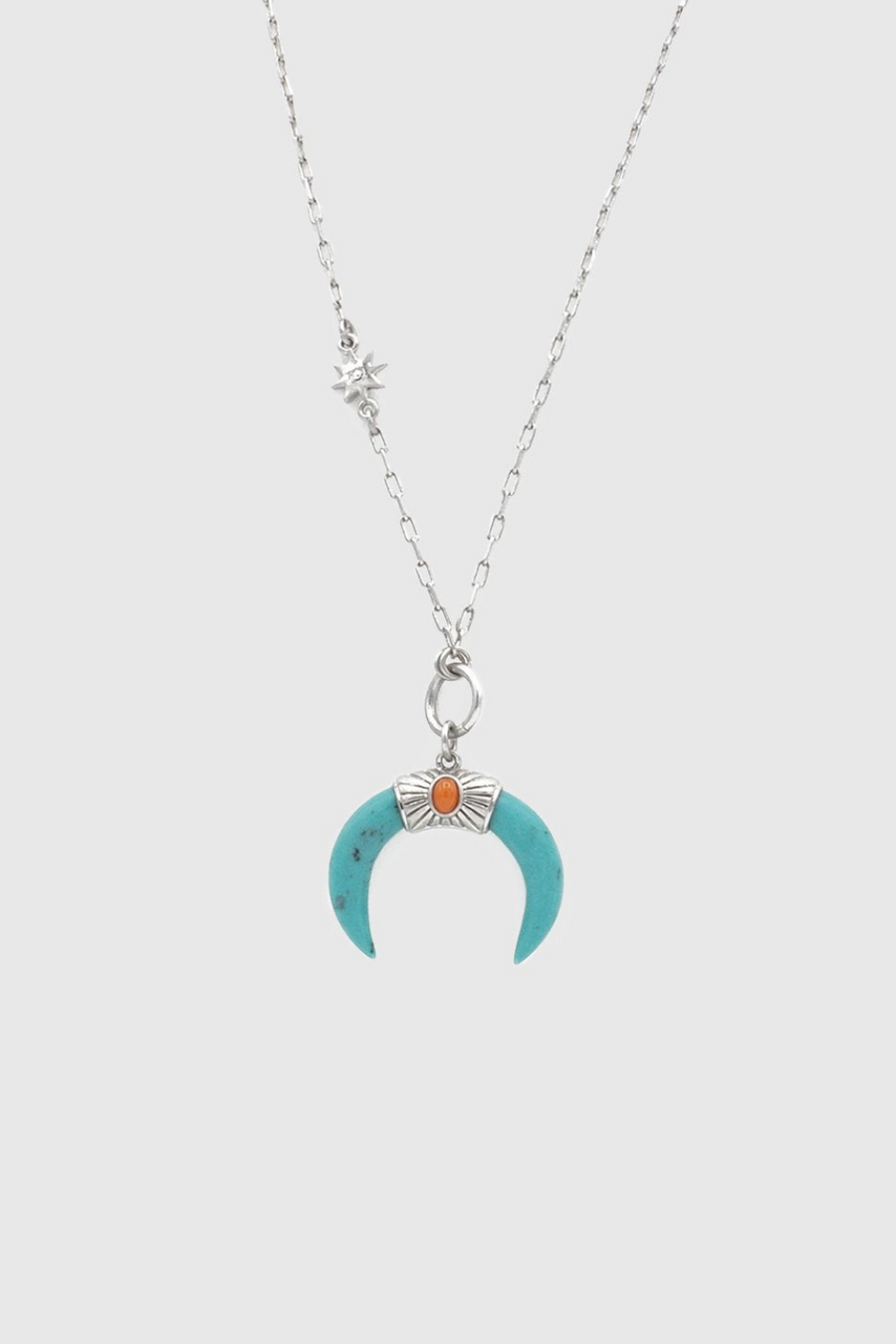 Horn Pendant Necklace