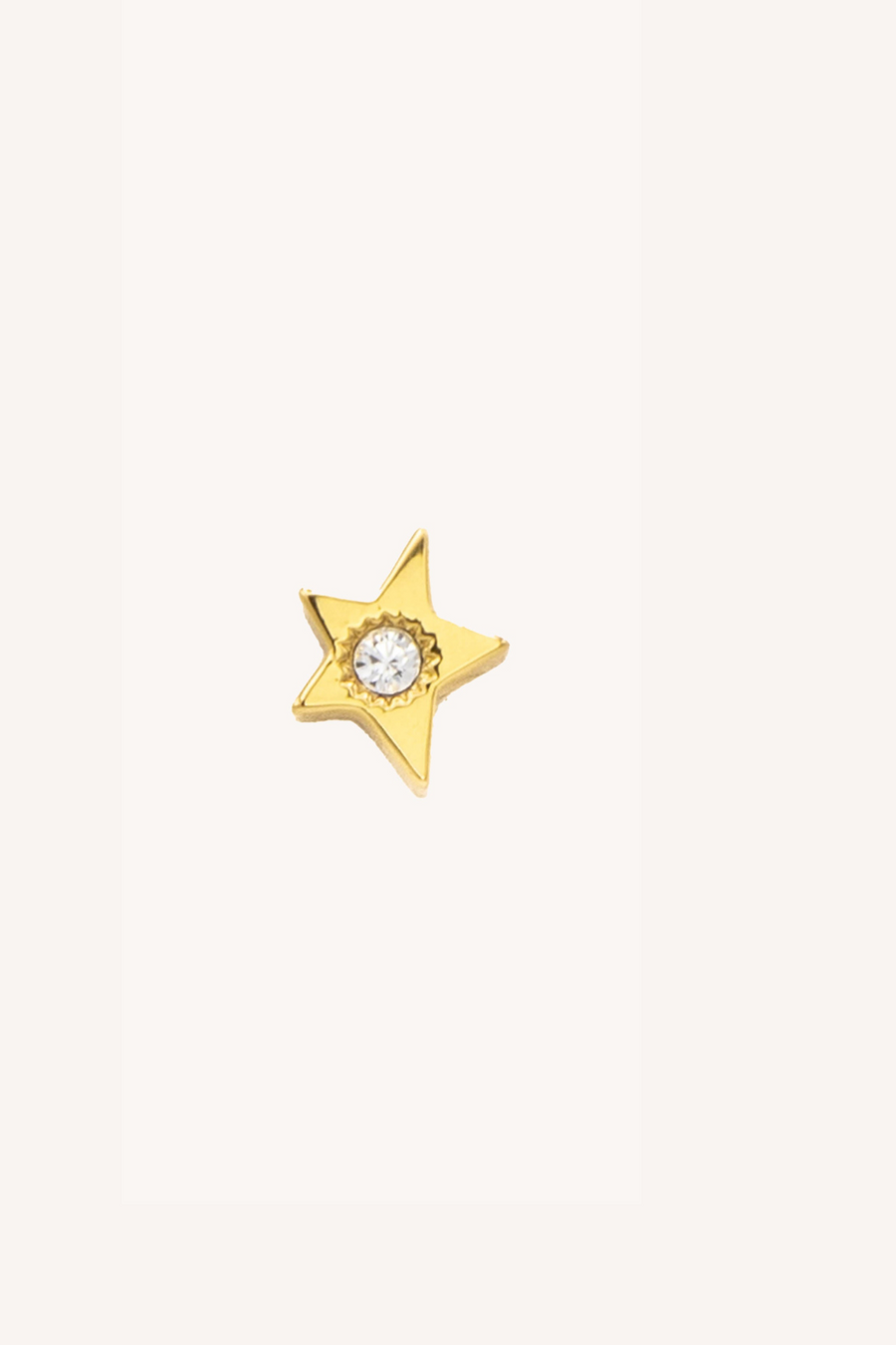 Mismatch Star & Moon Stud Earring