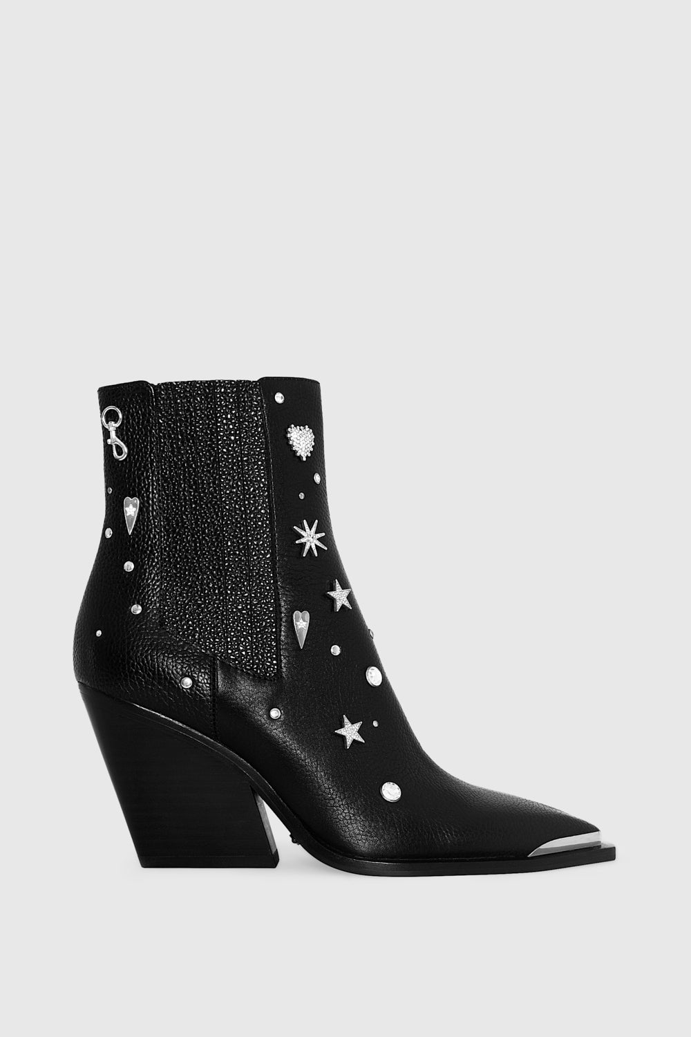 Monnalisa bow-detail ankle boots - Black