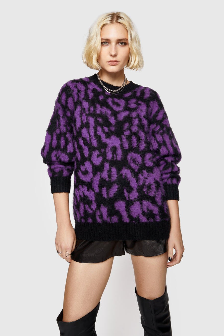 Gordon Leopard Sweater