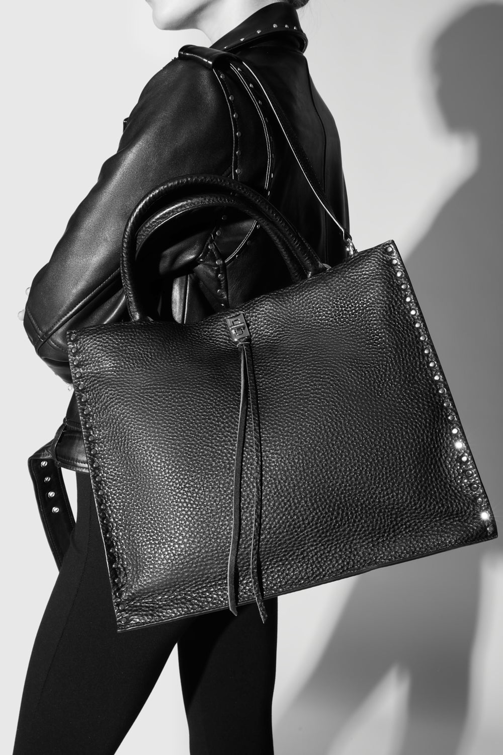 Rebecca minkoff black tote online