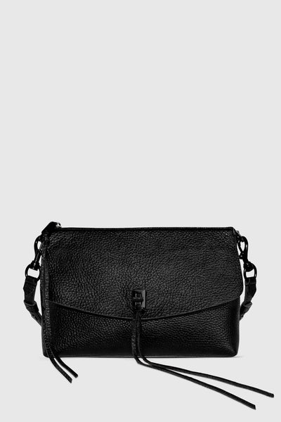 Rebecca Minkoff - Authenticated Handbag - Leather Black Plain for Women, Very Good Condition