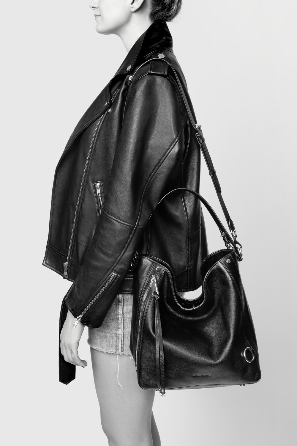 Rebecca Minkoff Pebbled selling Leather Hobo Bag