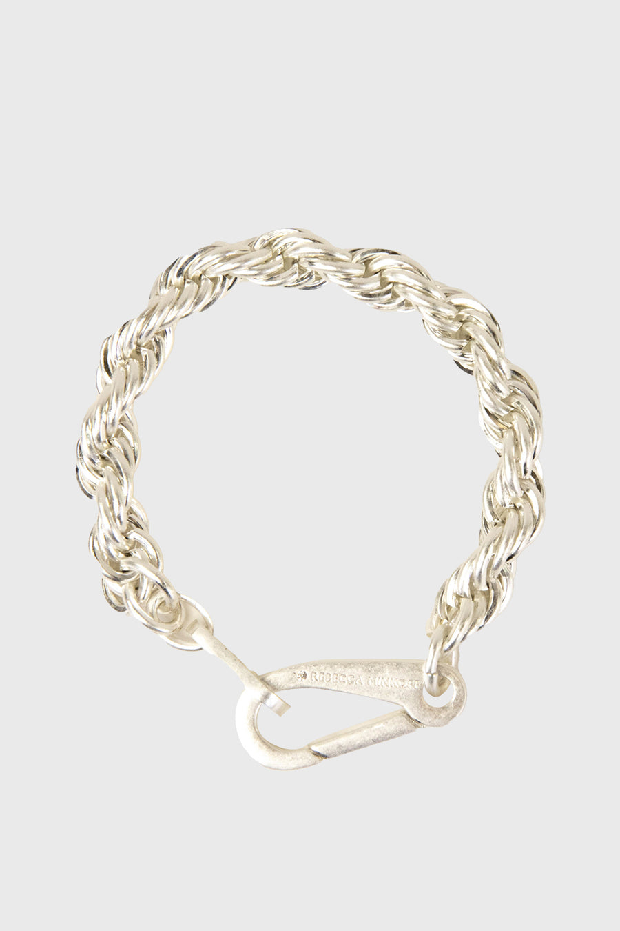 Braided Rope Chain Clip Closure Bracelet